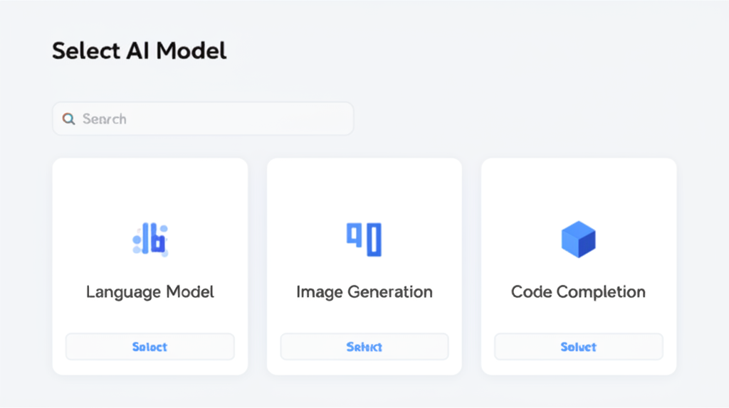 Sélection intelligente de modèles IA